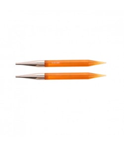 Aiguilles interchangeables Spectra Trendz 8 à 12 - Knitpro 10 Orange