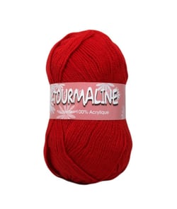 Pelote à tricoter TOURMALINE - Distrifil 156 Rouge