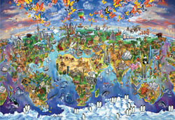 Puzzle 5000 pièces - Merveilles du Monde - Eurographics