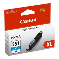 Cartouche jet d'encre Canon CLI 551XL Cyan
