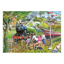 Puzzle 500 pièces - Pièces XXL - À Toute Vapeur - HOP - House of Puzzles