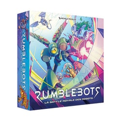 Jeu de stratégie Rumblebots Le Dernier Robot Debout - ASMODEE
