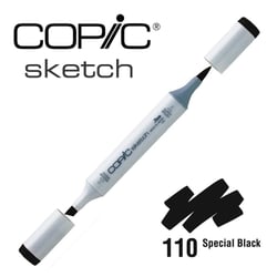 Copic - Marqueur à l'alcool Copic Sketch 110 Special Black