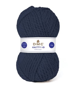 Pelote à tricoter Knitty 10 - 100GR - DMC Bleu (611)