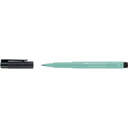 Lot de 10 feutres Pitt Artist Pen Brush - FABER-CASTELL - Vert phtalo