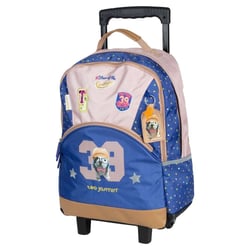 Sac à dos à roulettes Teo Jasmin 43 CM Haut de gamme College