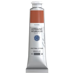 Peinture à l'huile - Extra-fine - Cuivre - 707 - Lefranc Bourgeois - 40ml