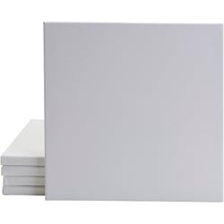 toiles de peinture, dim. 8x8x0,8 cm, 280 gr, 20 pièces/ 1 Pq.