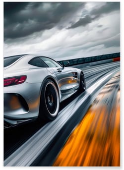 Affiche GT - Vitesse et performance | A3 : 29,7x42cm