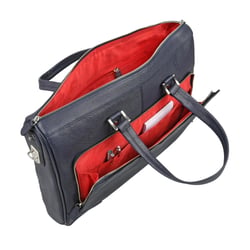 SACOCHE PAPILLON - CUIR Eaton - 41,5x30x9 cm