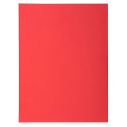 Paquet de 50 chemises 2 rabats SUPER 210 - 24x32cm - Rouge - x 5 - Exacompta