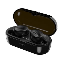 Ecouteurs Bluetooth 5.0 Sans Fil Réduction De Bruit Confortables Etanches Noir YONIS