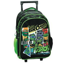 Sac à dos à roulettes Tortue Ninja Bros 46 CM Trolley Haut de Gamme