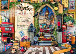Puzzle 1000 pièces - Souvenirs de Londres - Schmidt Spiele
