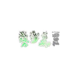 3 Dies arabesques