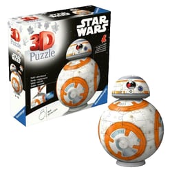 Puzzle 3D Ravensburger Star Wars BB-8 Blanc 17,5 cm