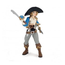 39465 Figurine Femme Corsaire - Papo - Bleu