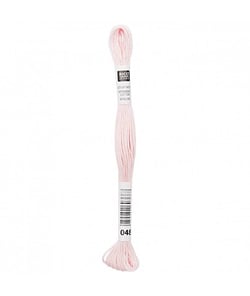 Fil à broder mouliné Uni - Rico Design 048 Rose