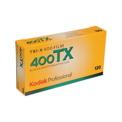 Kodak Tri-X 400 – Film Noir et Blanc 120, ISO 400, Grain Classique, Lot 5, 80 Poses