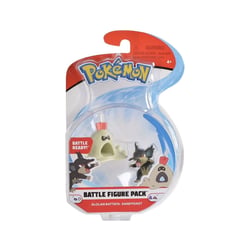 Pokémon - Pack 2 figurines Battle Figure Set Alolan Rattata, Bacabouh