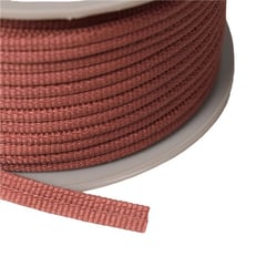 Bobine 20m Double cordon 9mm vieux rose
