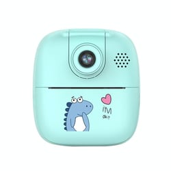 Appareil Photo Enfant HD Imprimable 24MP Écran IPS 32G Bleu YONIS