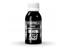 Primaire et micro-remplisseur AK Interactive pour maquette - Noir - Ultrafine