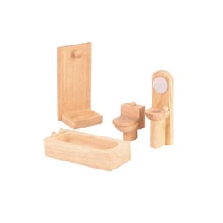 Salle de bain en bois naturel - Plan Toys
