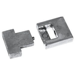 Rayher - Fermoir magnétique pour bracelet Argenté 15 mm