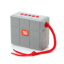 Enceinte Bluetooth Portable LED Flashlight Avec Support Carte TF FM AUX U Disk Gris YONIS