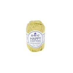 Natura Happy Cotton 3mm 20g Amigurumi et Crochet Col. 771 jaune