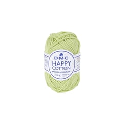 Natura Happy Cotton 3mm 20g Amigurumi et Crochet Col. 779 vert