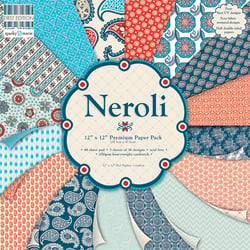Bloc de 48 feuilles 30,5cm x 30,5cm NEROLI First Edition