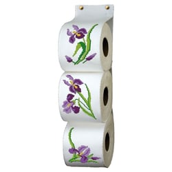 LUC - Kit Point compté Range Papier Toilette Iris