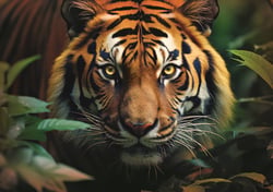 Puzzle 1000 pièces - Tigre Sauvage - Trefl