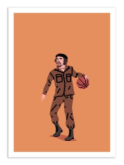 Affiche 30 x 40 cm - Ballin Che - Elad Shagrir