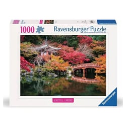 1000p puzzle Le Daigo ji du Japon - Ravensburger - Bleu