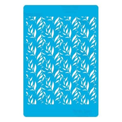 Pochoir plastique souple réutilisable 18,5 x 14,5 cm Fabrika Decoru FEUILLAGE 292