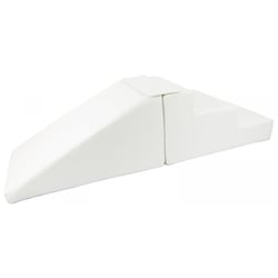 Lot de 2 grands blocs en mousse blanc - Velinda