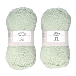 Prima Mercerie | Pelote de laine | pelote pour layette bébé | 100 % acrylique | lot de 2 pelotes