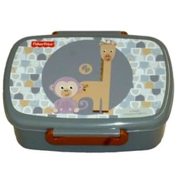 Boite gouter Fisher Price Girafe et Singe 17 CM