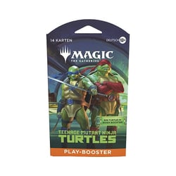 Booster de jeu Sleeved Teenage Mutant Ninja Turtles Magic The Gathering