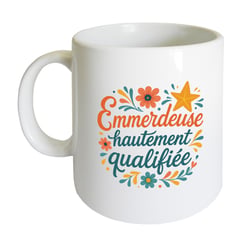 Mug emmerdeuse hautement qualifiée 350 ml