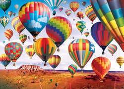 Puzzle 500 pièces - Pièces XXL - Dans les Airs - Cobble Hill