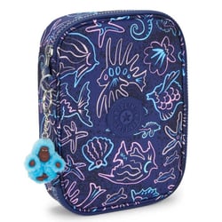 Trousse rectangulaire Kipling 100 Pens 21 CM Haut de Gamme Disco Fish
