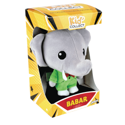 Peluche à collectionner Éléphant - Kid'collect - JEMINI