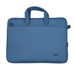 Sacoche slim Trust Bologna pour pc portable 16" Eco Bleu