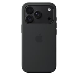 Coque silicone Apple MagSafe pour iPhone 18 Pro - Noir