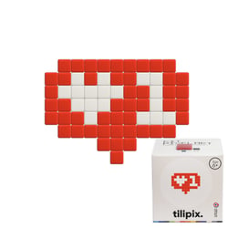 Kit mosaïque DIY pixel art - Coeur +1 - Classique