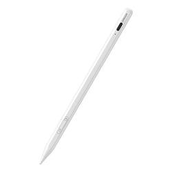 Joyroom Stylet Tactile Actif USB-C pour iPad et Tablette avec Fixation Magnétique Blanc